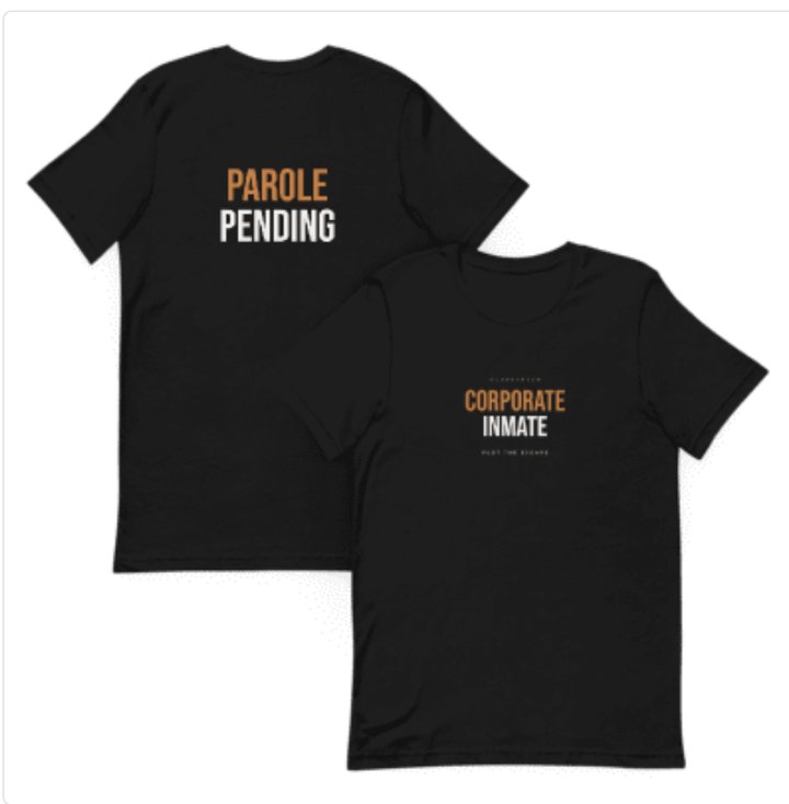 Corporate Inmate Tee
